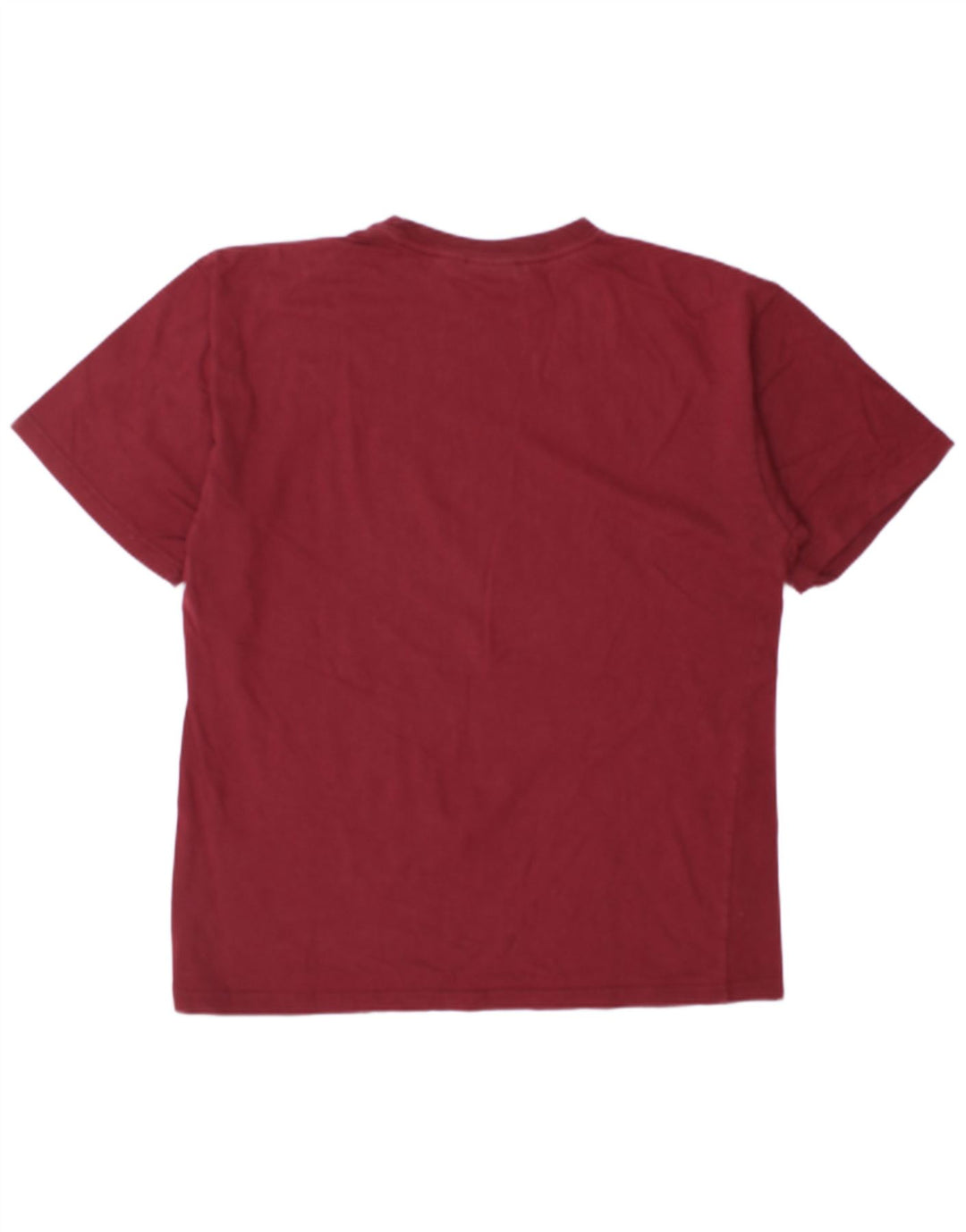 Camiseta Reebok Hombre Top Large Borgoña Algodón