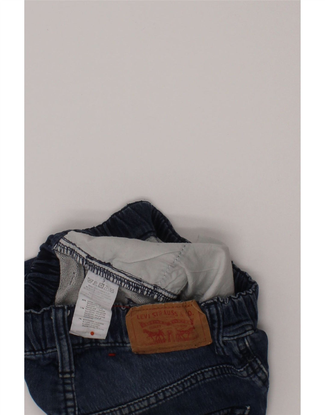 LEVI'S Shorts vaqueros para niña 4-5 años W22 Azul Algodón
