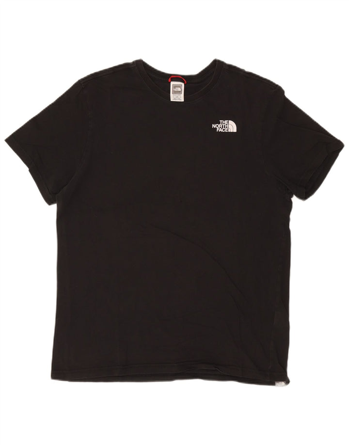 The North Face Camiseta gráfica para hombre Top grande de algodón negro