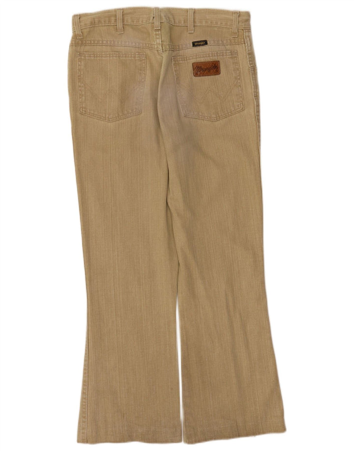 Wrangler Vaqueros Bootcut para Hombre W31 L27 Algodón Beige