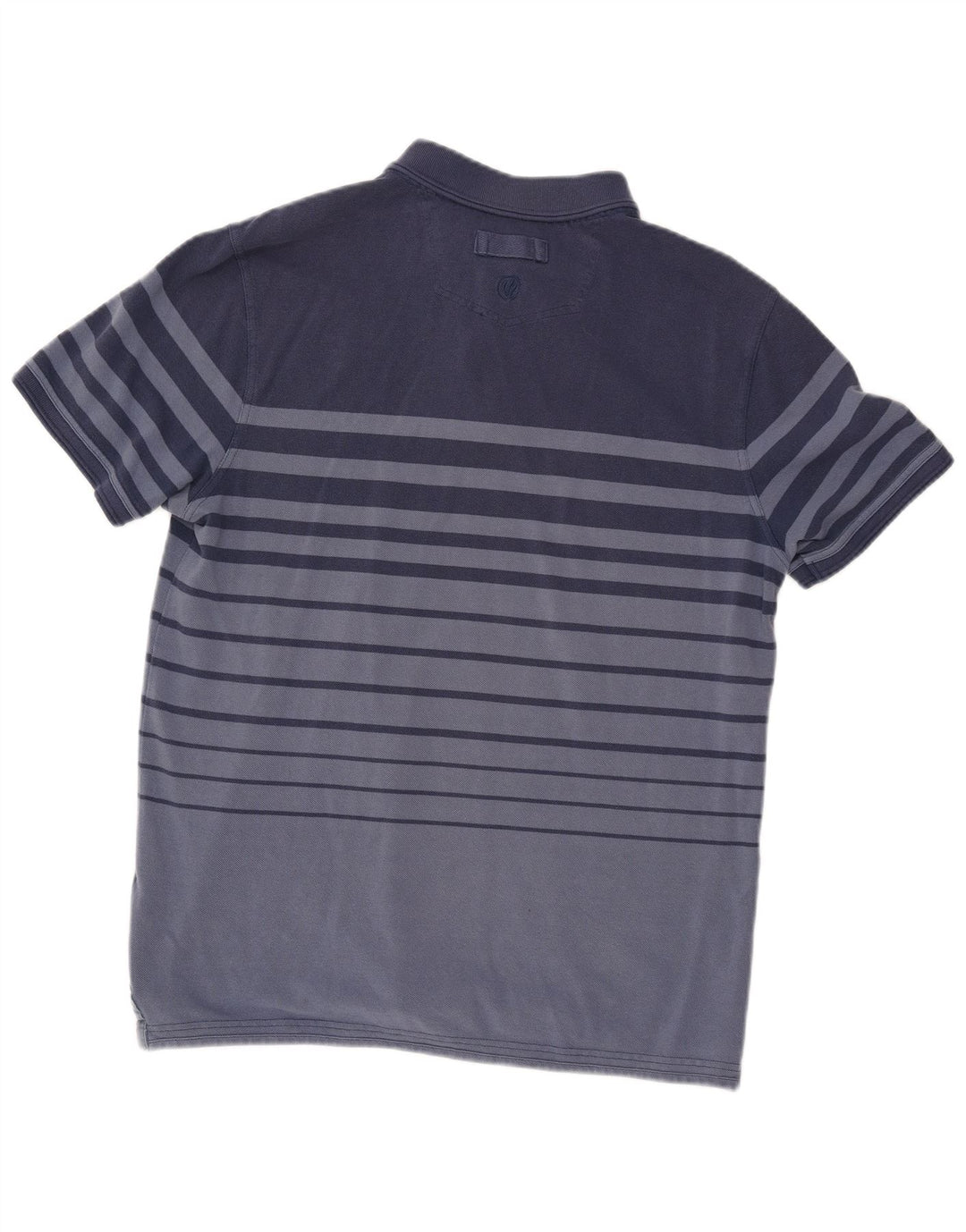 Polo de hombre Fat Face de algodón a rayas azules grandes