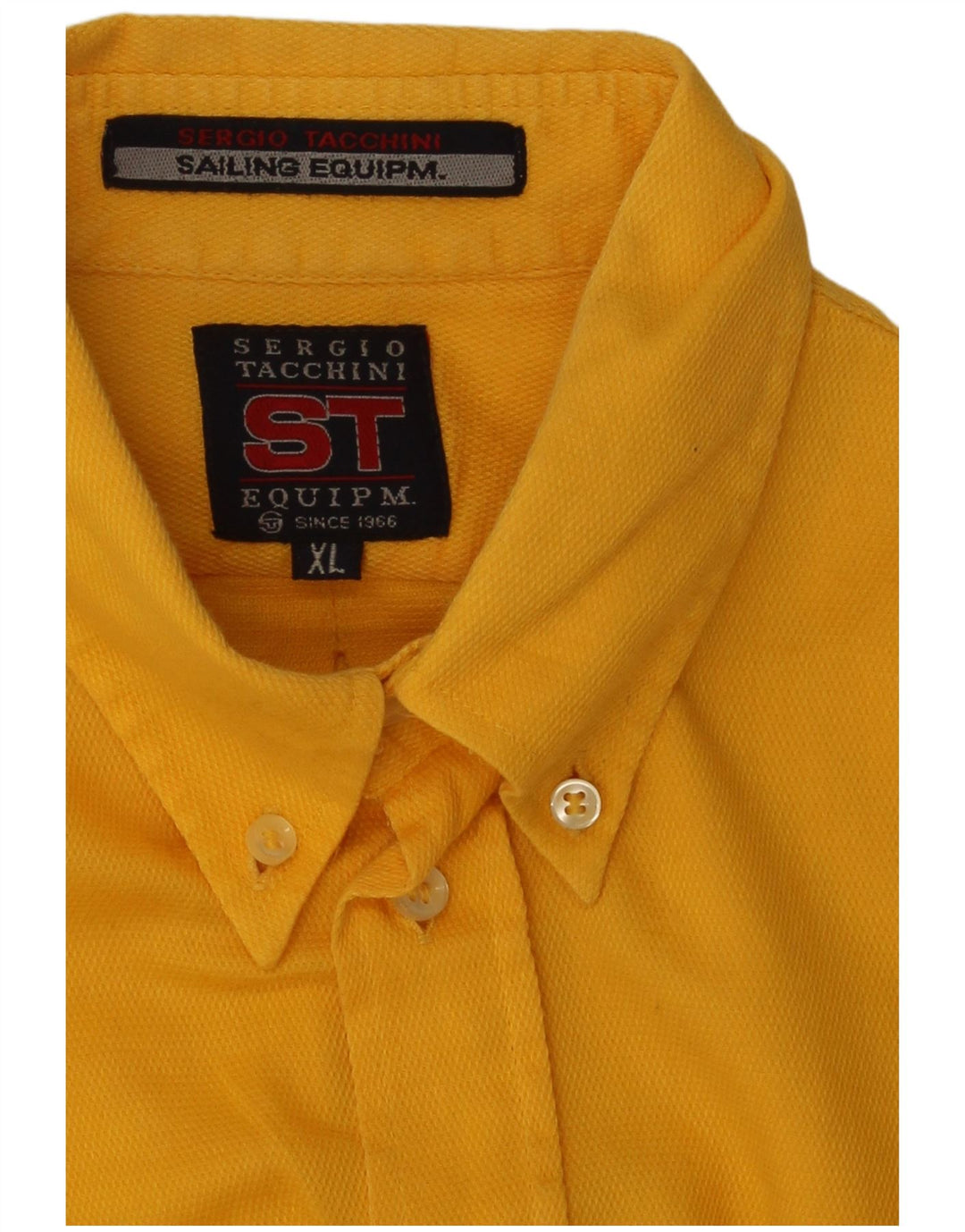Camisa Sergio Tacchini Hombre XL Amarillo
