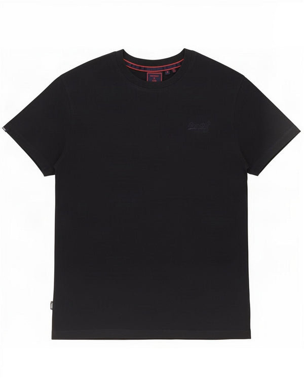 Superdry Camiseta para hombre Top Medium Azul marino Algodón