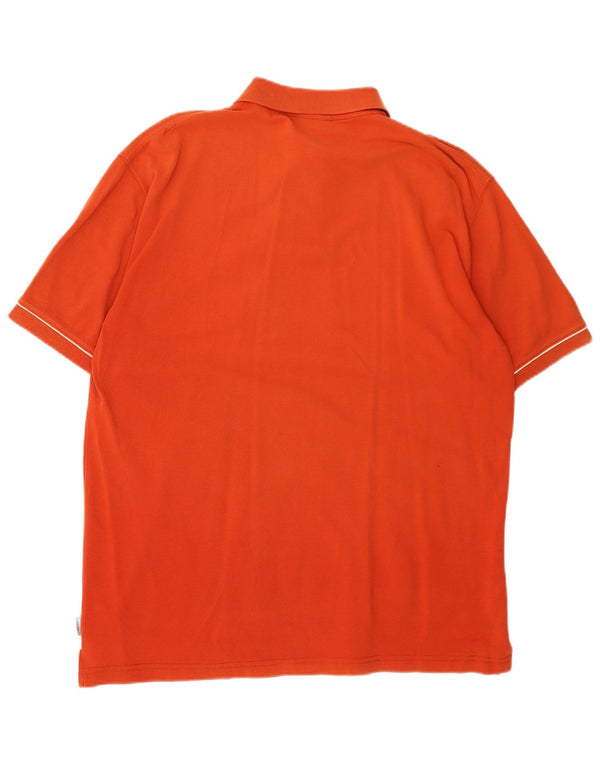 REEBOK Polo Hombre XL Naranja Algodón