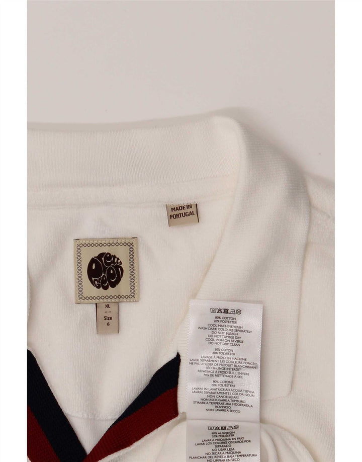 Polo Pretty Green Hombre XL Algodón Blanco