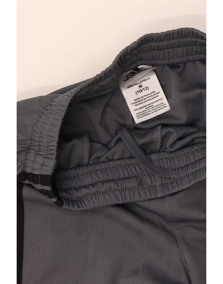 Adidas Pantalón Corto Deportivo Niño 10-11 Años Gris Medio Poliéster