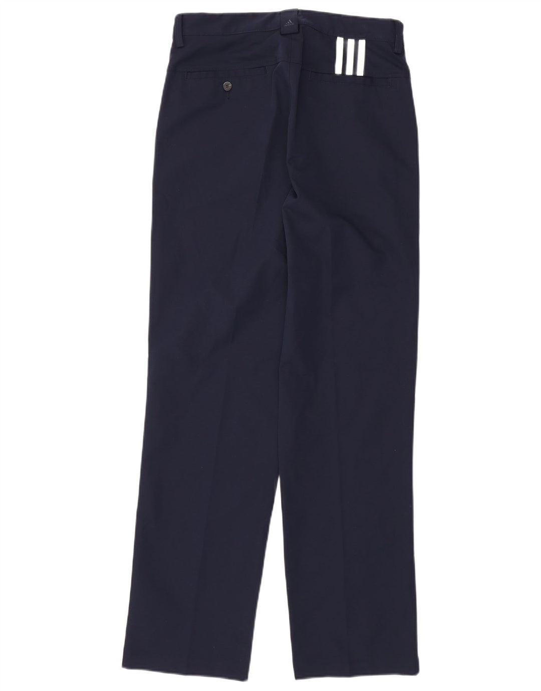 ADIDAS Pantalón chino recto Climalite para hombre W30 L32 Poliéster azul marino