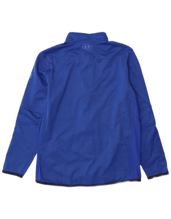 UNDER ARMOUR Chaqueta superior de chándal Cold Gear para hombre UK 42 XL Poliéster azul