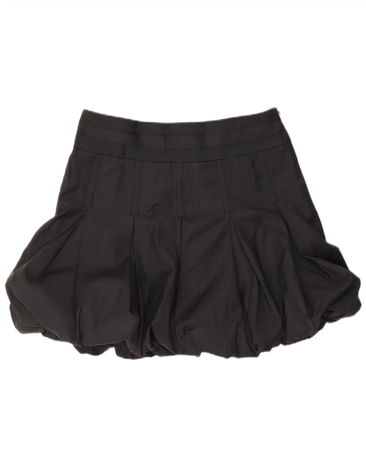 Ted Baker Minifalda Burbuja para Mujer Talla 3 Mediana W32 Lana Negra