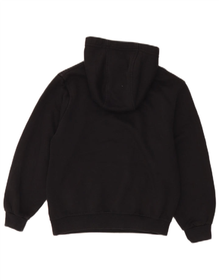 Nike - Sudadera con capucha para niño (10-11 años), talla mediana, algodón negro