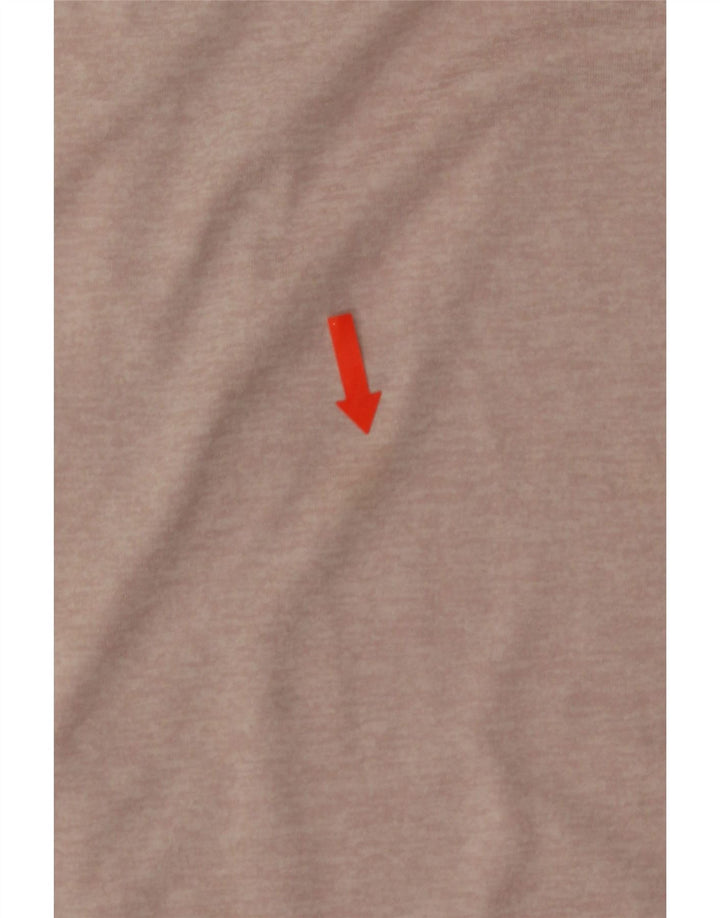 Nike Mujer Dri Fit Chaleco Top UK 12 Medio Rosa Poliéster