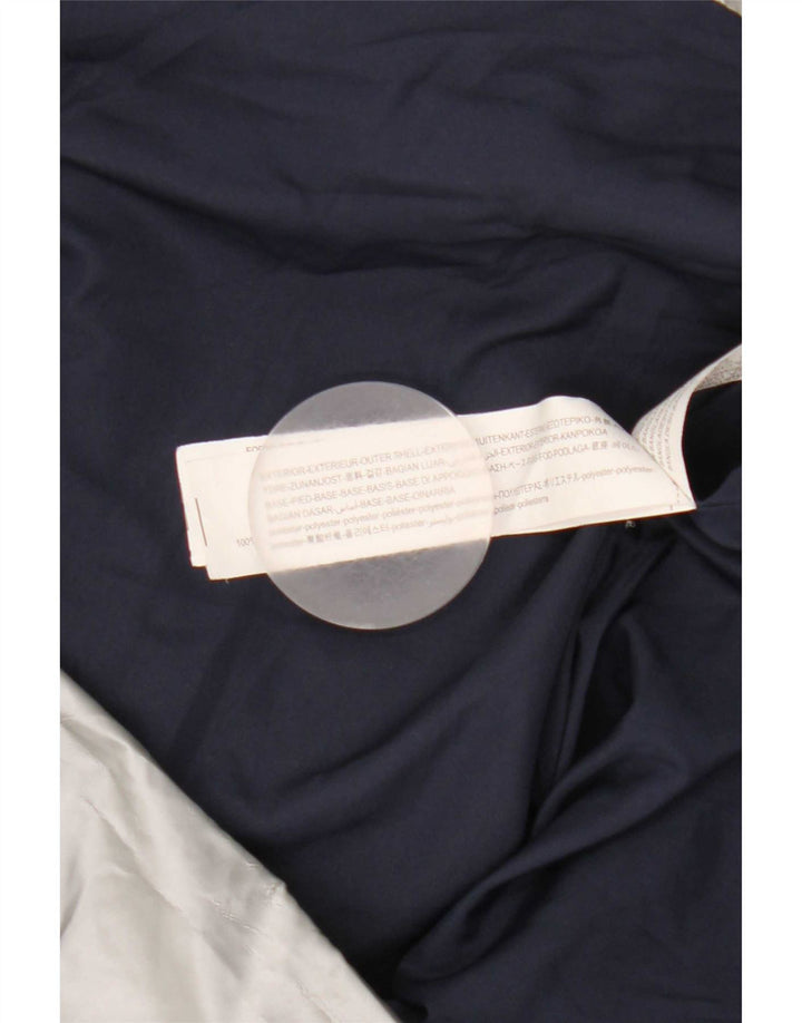 Zara Anorak Niña Con Capucha 11-12 Años Plata Poliéster