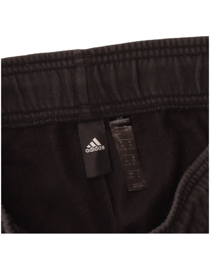 ADIDAS Pantalones de chándal para mujer UK 4/6 XS Negro Algodón