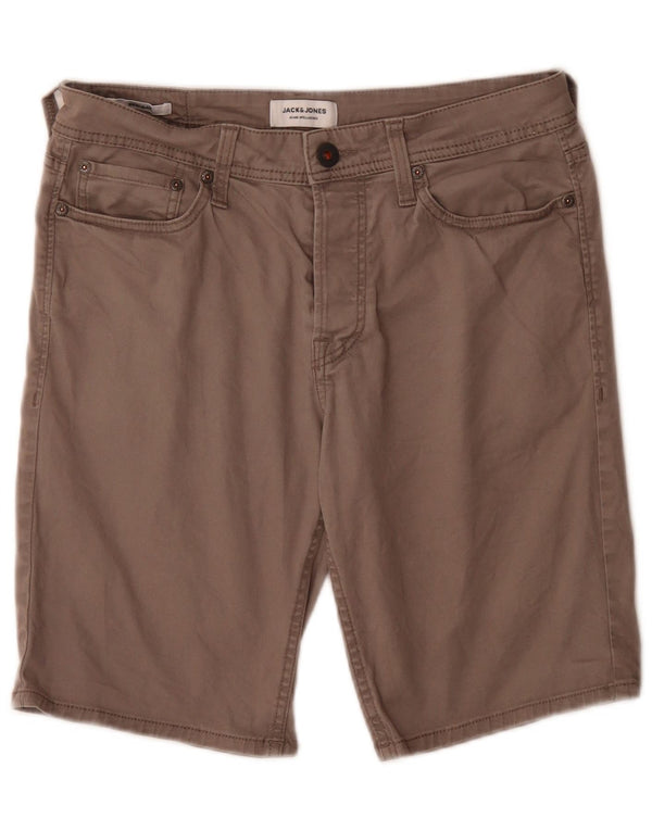 Jack & Jones Pantalones Cortos Casuales para Hombre Small W29 Algodón Gris