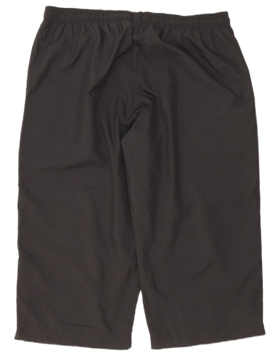PUMA Pantalones de chándal capri para hombre, poliéster negro grande