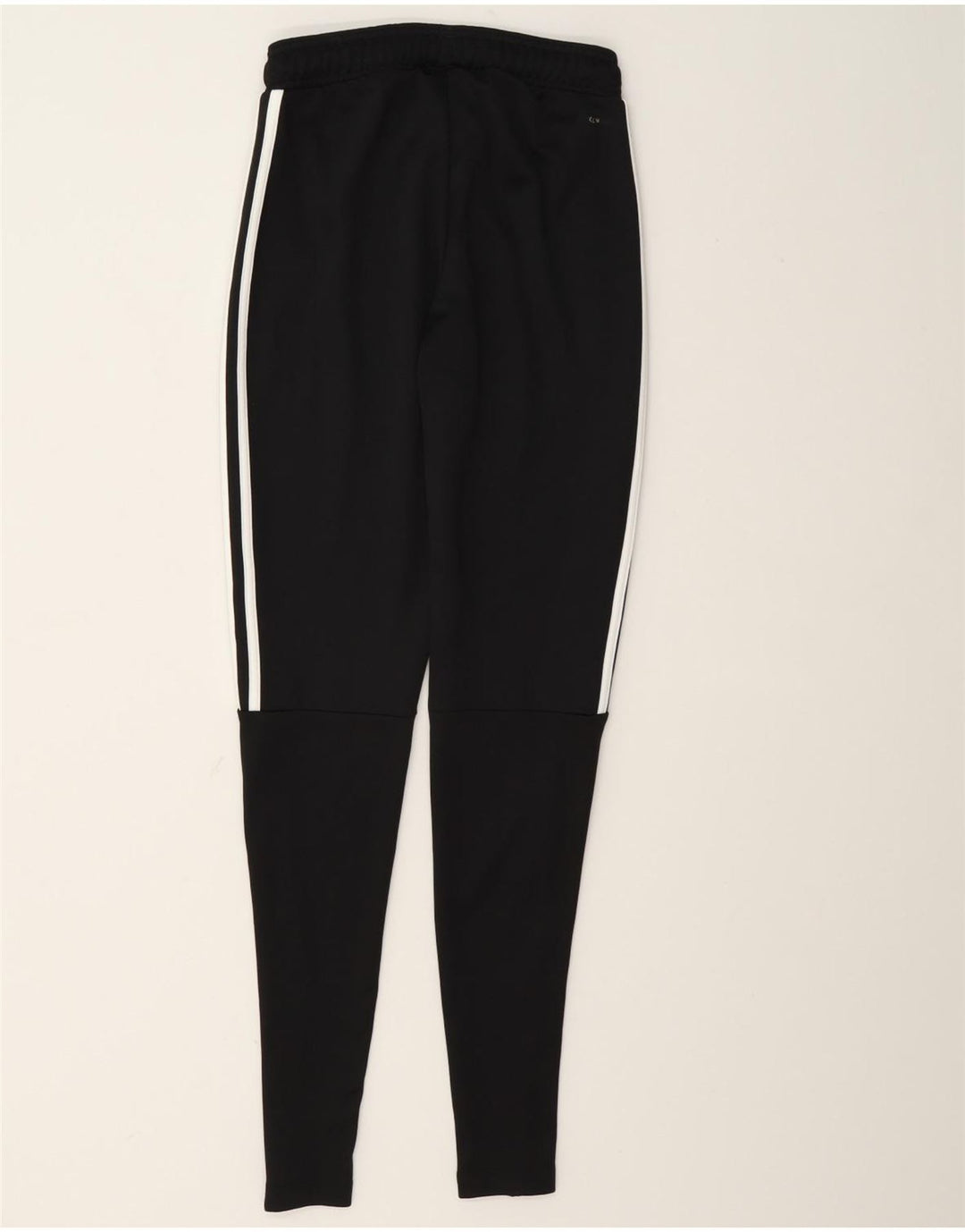 Adidas Mujer Climalite Chándal Pantalones UK 8/10 Pequeño Negro Poliéster