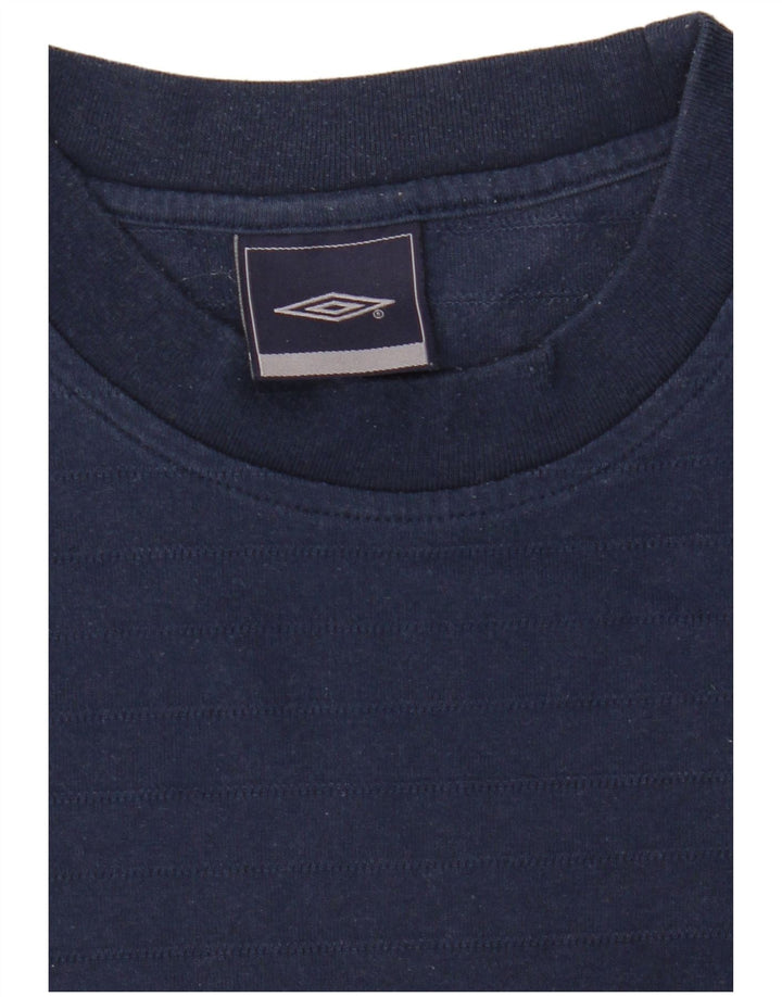 Camiseta Umbro Hombre Top Medium Azul Marino Poliéster