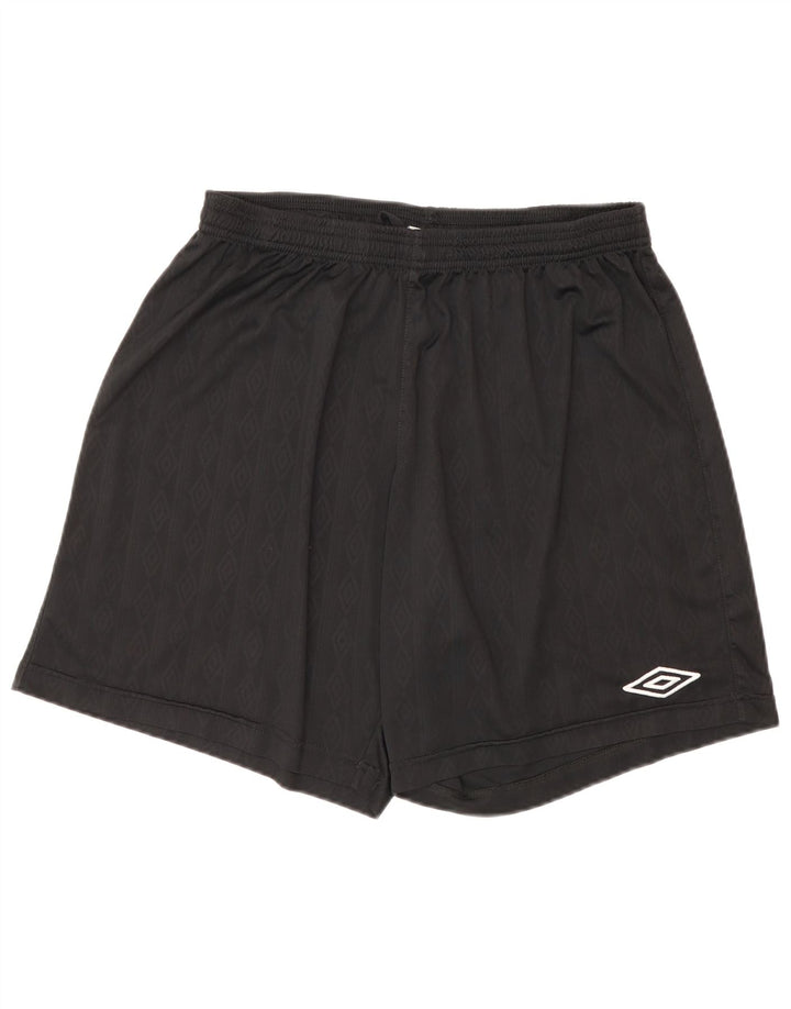 Pantalones cortos deportivos Umbro Hombre XL Poliéster negro