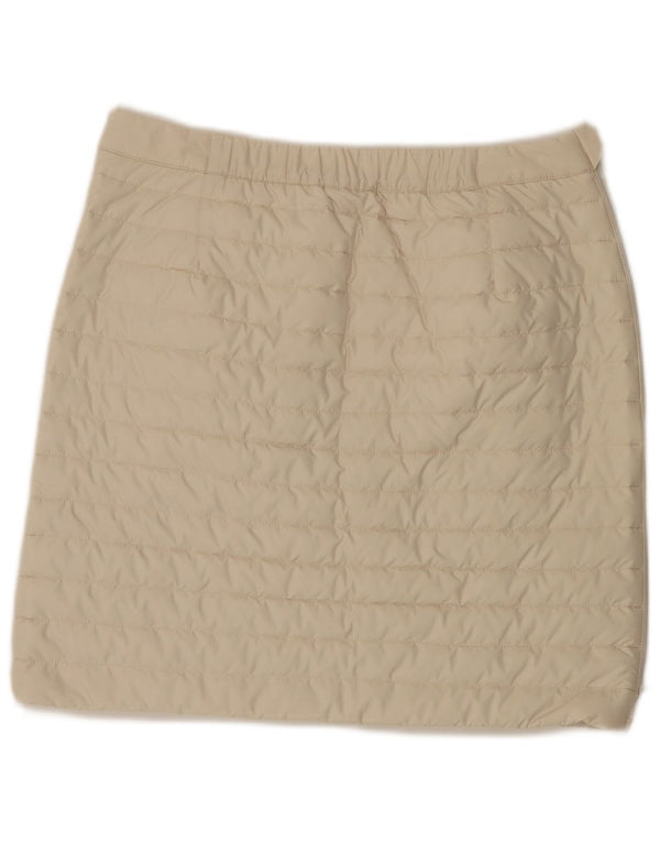 Jack Wolfskin Falda Acampanada Acolchada para Mujer UK 10/12 Medium W30 Off White