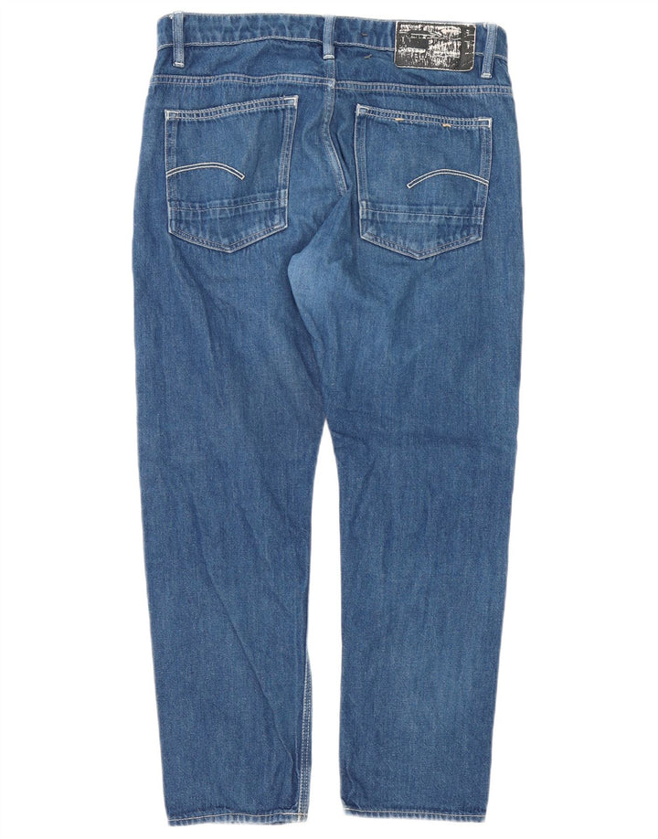 Vaqueros rectos para hombre G-Star W32 L27 Algodón azul
