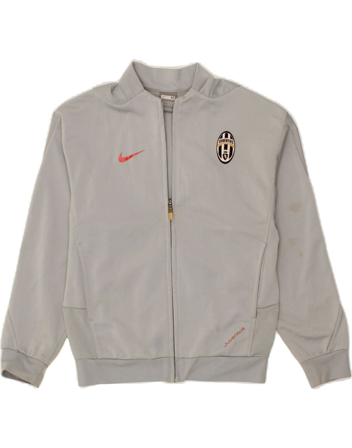 NIKE Boys Juventus Tracksuit Top Jacket 10-11 Years Medium Grey Polyester Vintage Nike and Second-Hand Nike from Messina Hembry 