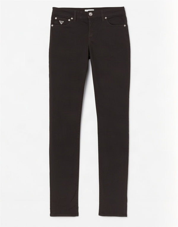 Guess Vaqueros pitillo ajustados para mujer W32 L33 Algodón negro