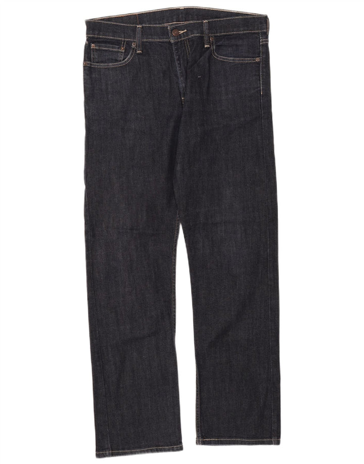 Vaqueros Levi's Mujer 504 Rectos W33 L32 Azul Marino
