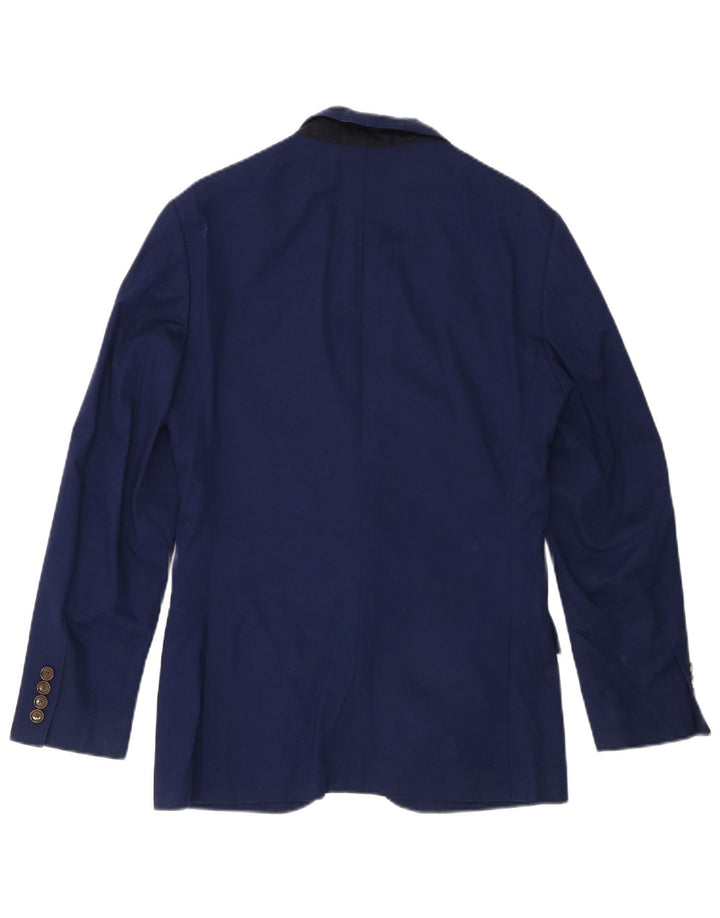 J. Crew Chaqueta tipo blazer ajustada con 2 botones Ludlow para hombre UK 34 XS Azul