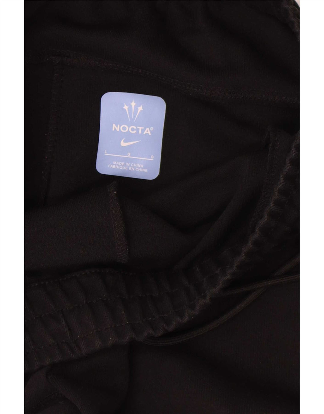 Nike Nocta - Pantalón de chándal para hombre, talla grande, algodón negro