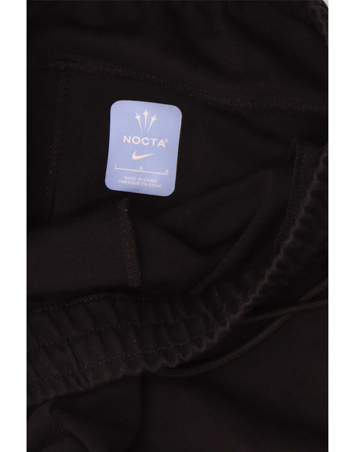 Nike Nocta - Pantalón de chándal para hombre, talla grande, algodón negro