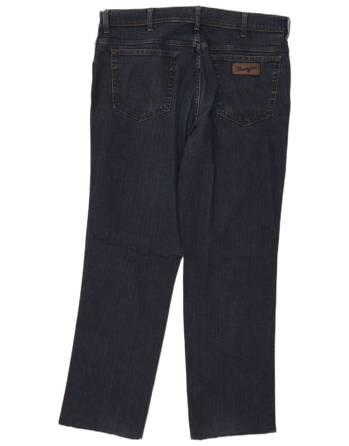 Vaqueros Wrangler Hombre Rectos W38 L31 Azul Marino