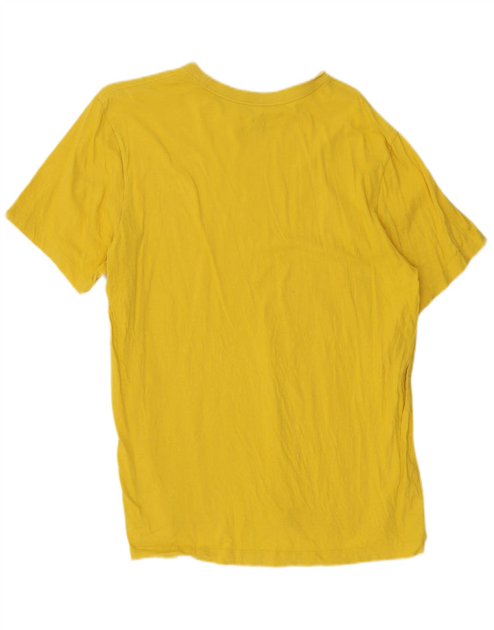 Camiseta Nike Hombre Top XL Amarillo Algodón