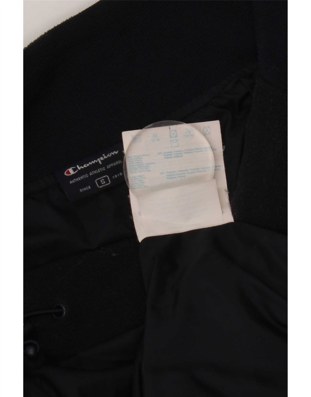 Champion Chaqueta polar para hombre UK 36 Small Azul marino Poliéster