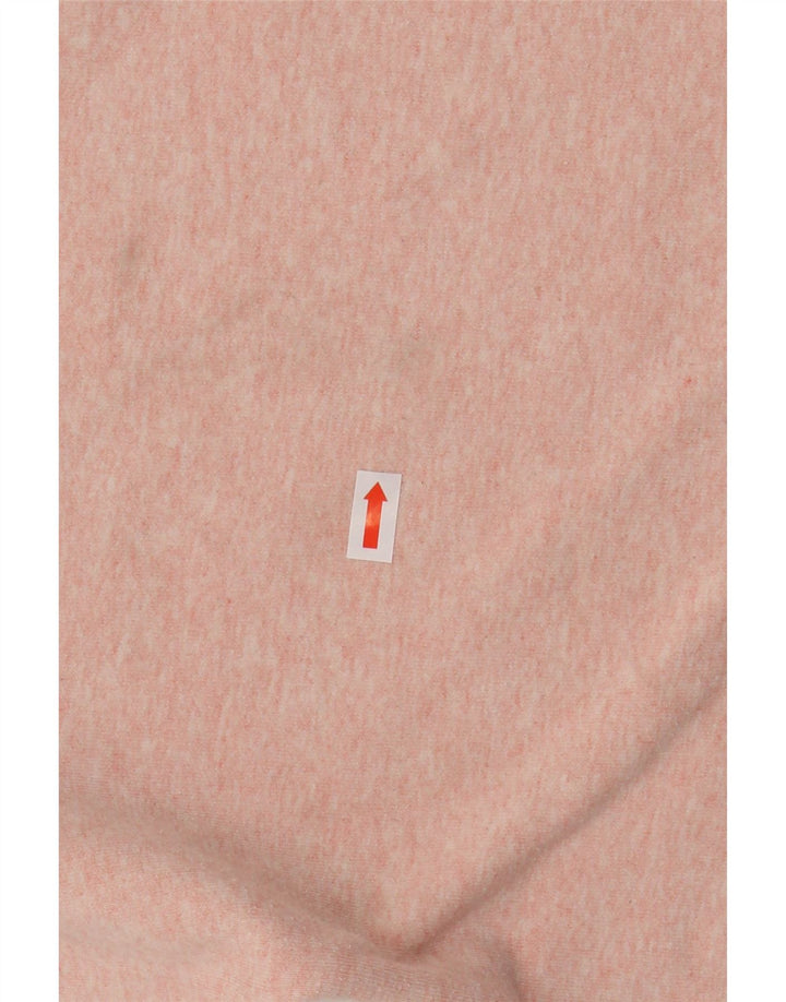 JACK WILLS Jersey con capucha extragrande para mujer Reino Unido 10 Pequeño rosa moteado