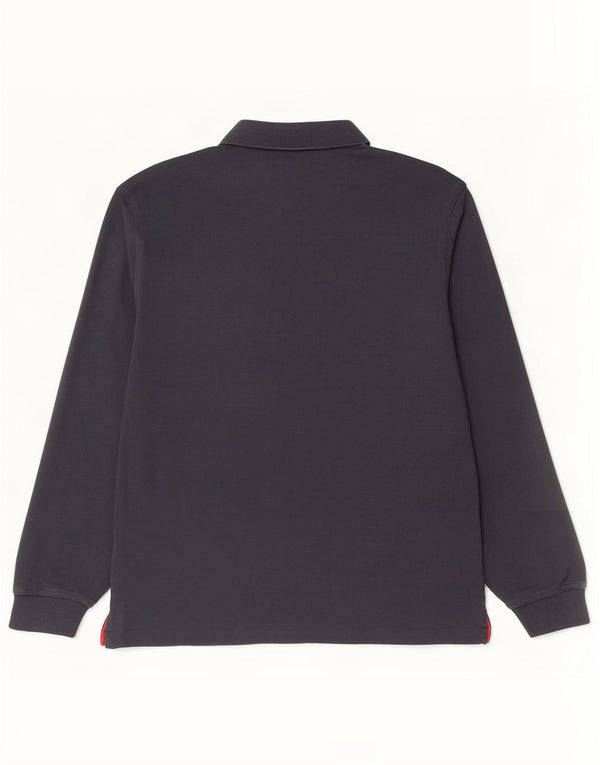 Gant Polo De Manga Larga Para Hombre 2XL Algodón Gris
