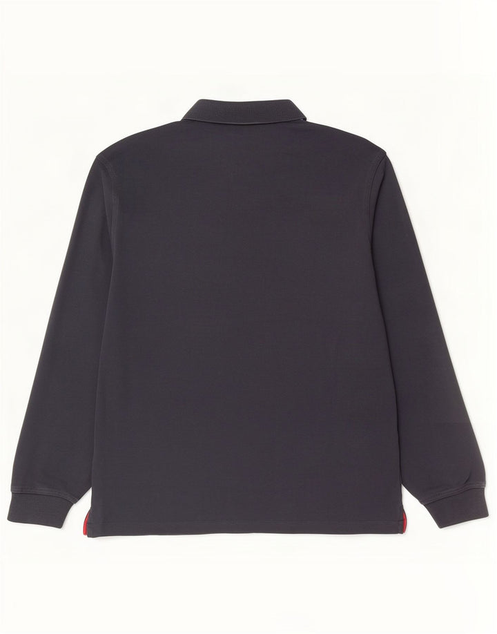 Gant Polo De Manga Larga Para Hombre 2XL Algodón Gris