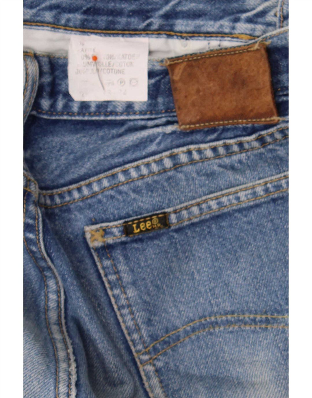 Vaqueros rectos Lee para hombre W33 L34 Algodón azul