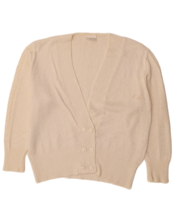 Rabe Cárdigan para Mujer EU 46 XL Acrílico Blanco Roto
