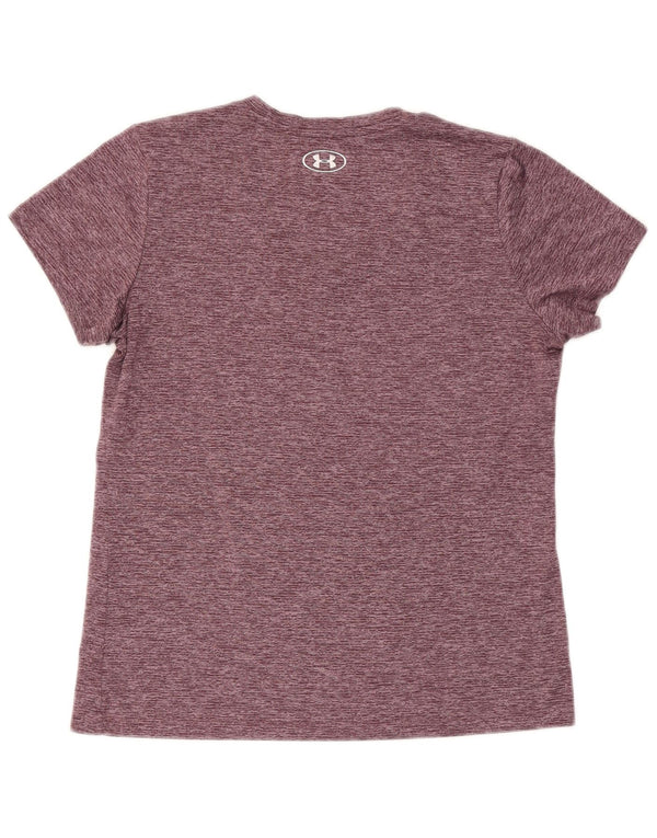 Under Armour Camiseta Heat Gear para mujer UK 40 Medium Borgoña moteada