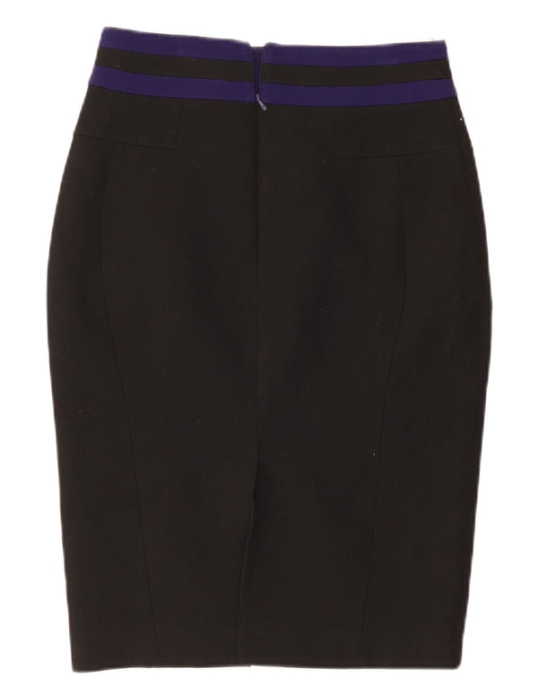Karen Millen Falda lápiz para mujer UK 40 Mediano W28 Bloque de color negro