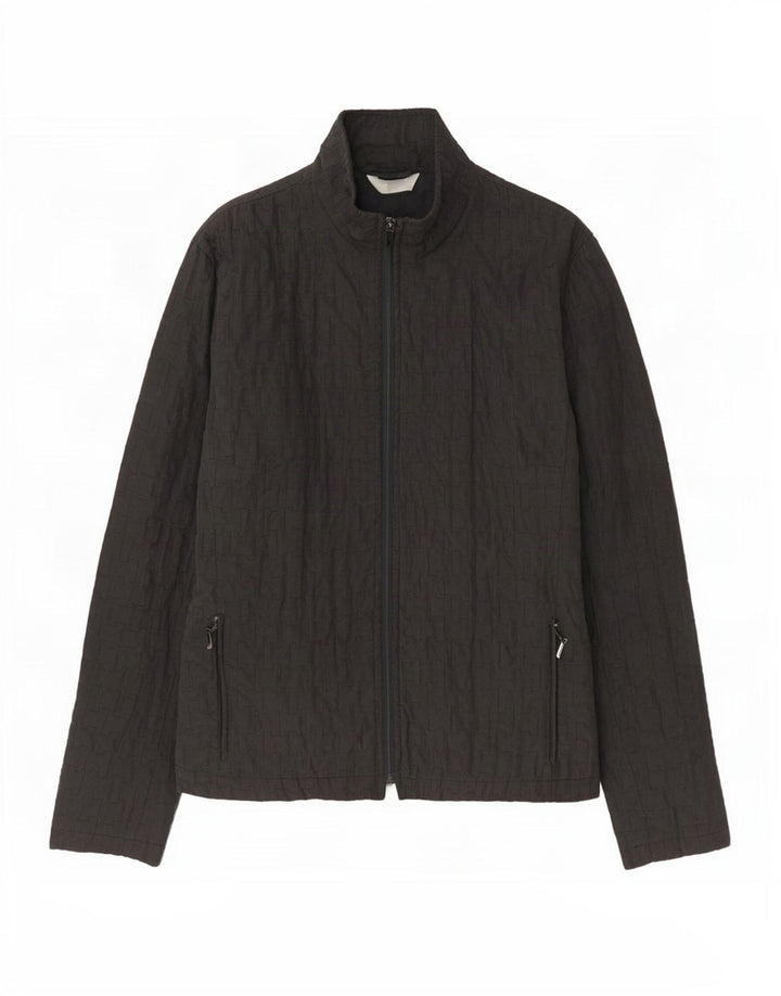 Marks & Spencer Chaqueta acolchada para mujer UK 44 Poliéster gris medio