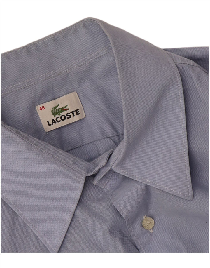 Camisa Lacoste Hombre Talla 46 2XL Azul