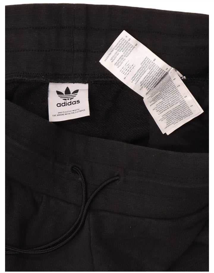 Adidas Hombre Pantalones De Chándal Joggers Medium Negro Algodón
