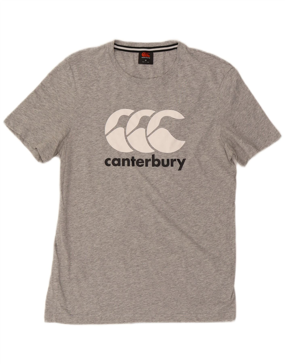 CANTERBURY Camiseta gráfica para hombre Top Algodón gris medio
