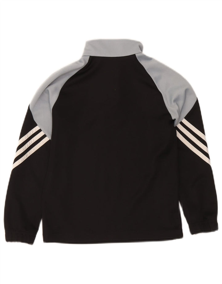 Adidas Chicos Climalite Jersey Chándal Top 7-8 Años Pequeño Negro