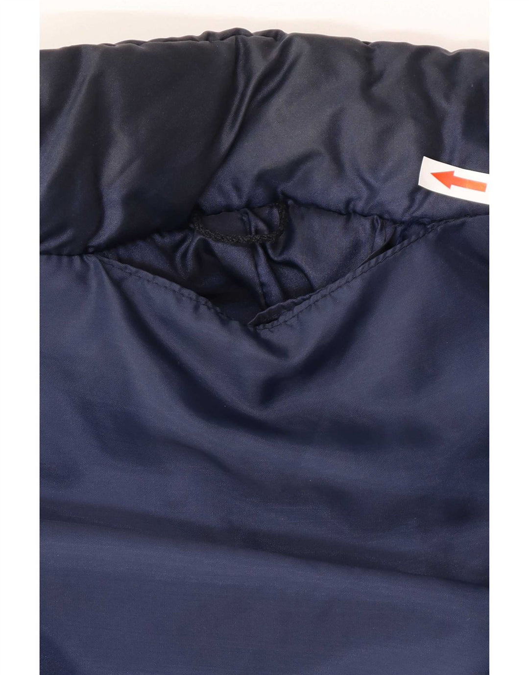 Chaqueta acolchada vintage para hombre Reino Unido 38 Bloque de color azul medio