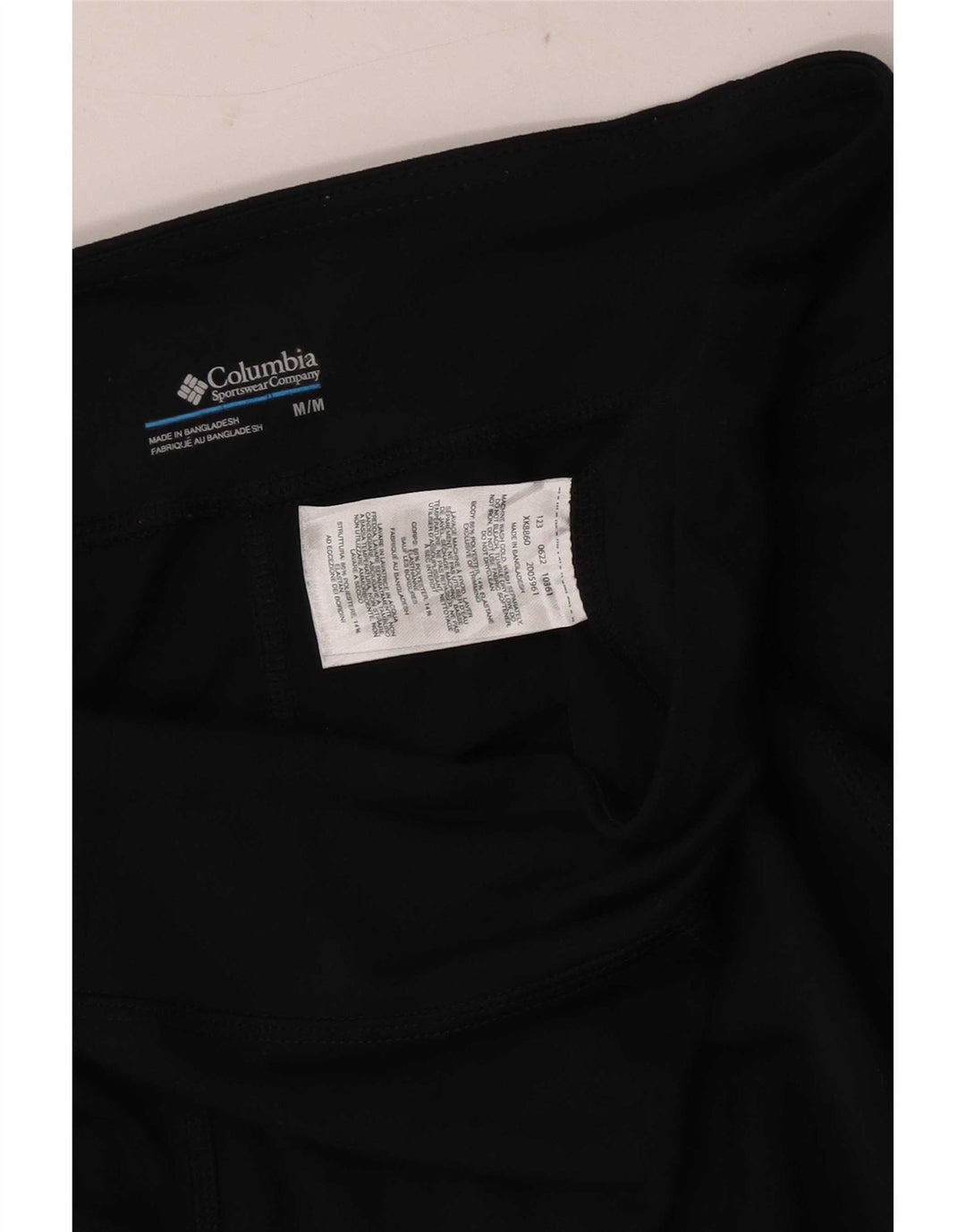 Columbia Leggings Capri para Mujer UK 40 Mediano Azul Marino Poliéster