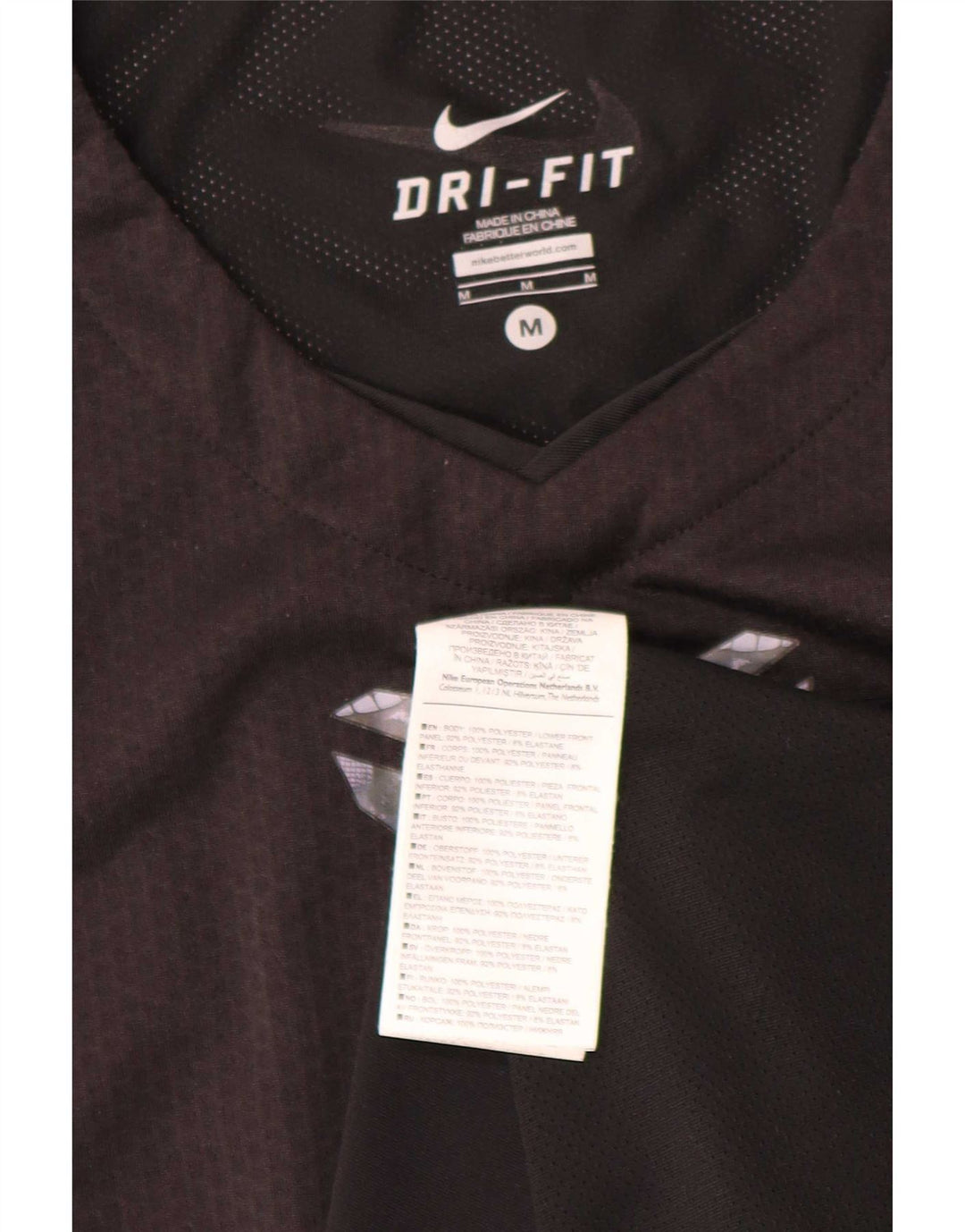 Nike Hombre Graphic Vest Top Medium Negro Poliéster Deportes