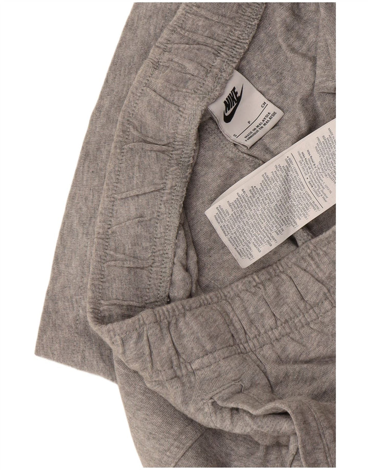 Nike - Pantalones cortos deportivos para hombre (algodón moteado gris pequeño)