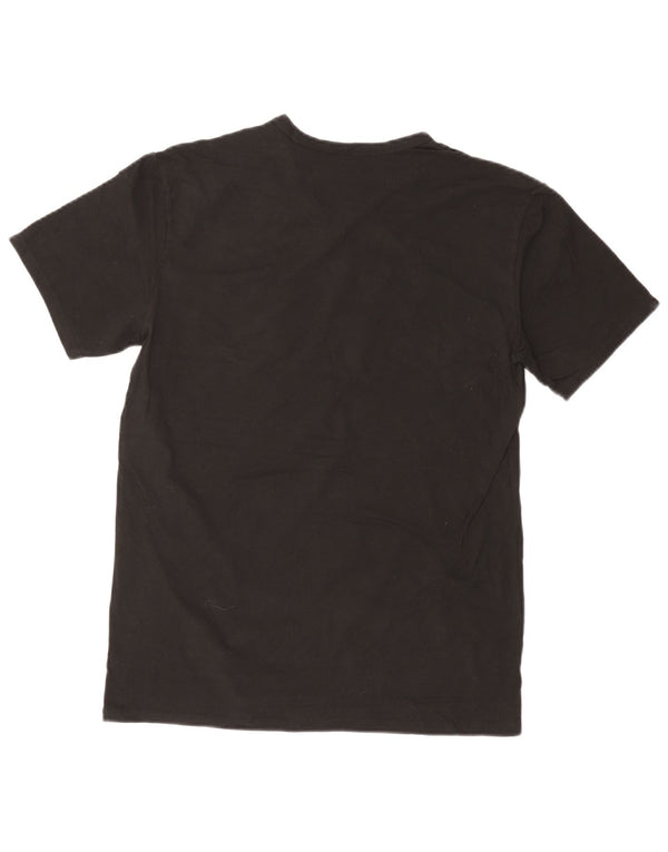 CALVIN KLEIN Camiseta para hombre Top Grande Negro Algodón